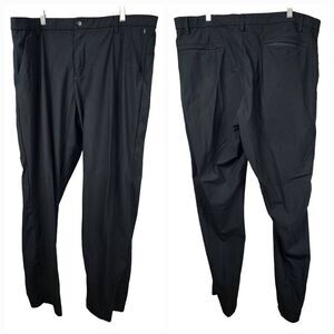 Kirkland Signature Men’s Performance Pant 40x30 Tech Stretch Zip Pockets Black